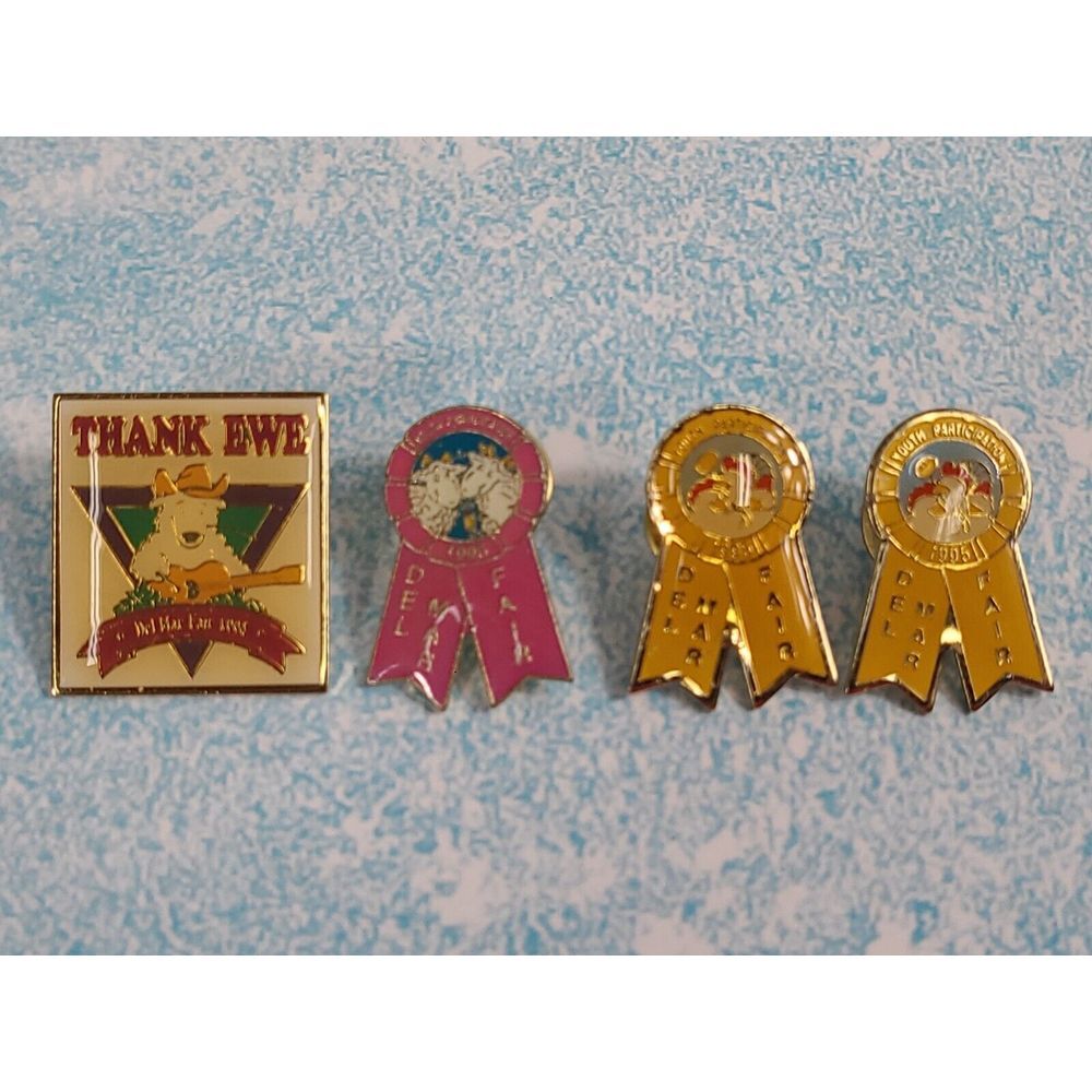 San Diego County Fair Vintage 90s Lapel Pins Hat Pins lot of‎ 4